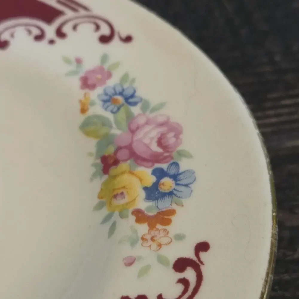 Vintage Homer Laughlin Made in USA A58N4 1958 Small Platter 9 x 6.25 inch